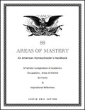 Book Cover showing the triumphant American Eagle graphically represented holding the wreath of victory, with thirteen stars over head, the branch with 13 olives and a clutch of arrows surmounting crossed pikes with the US Flag