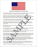 Memorial Benediction for the American Flag