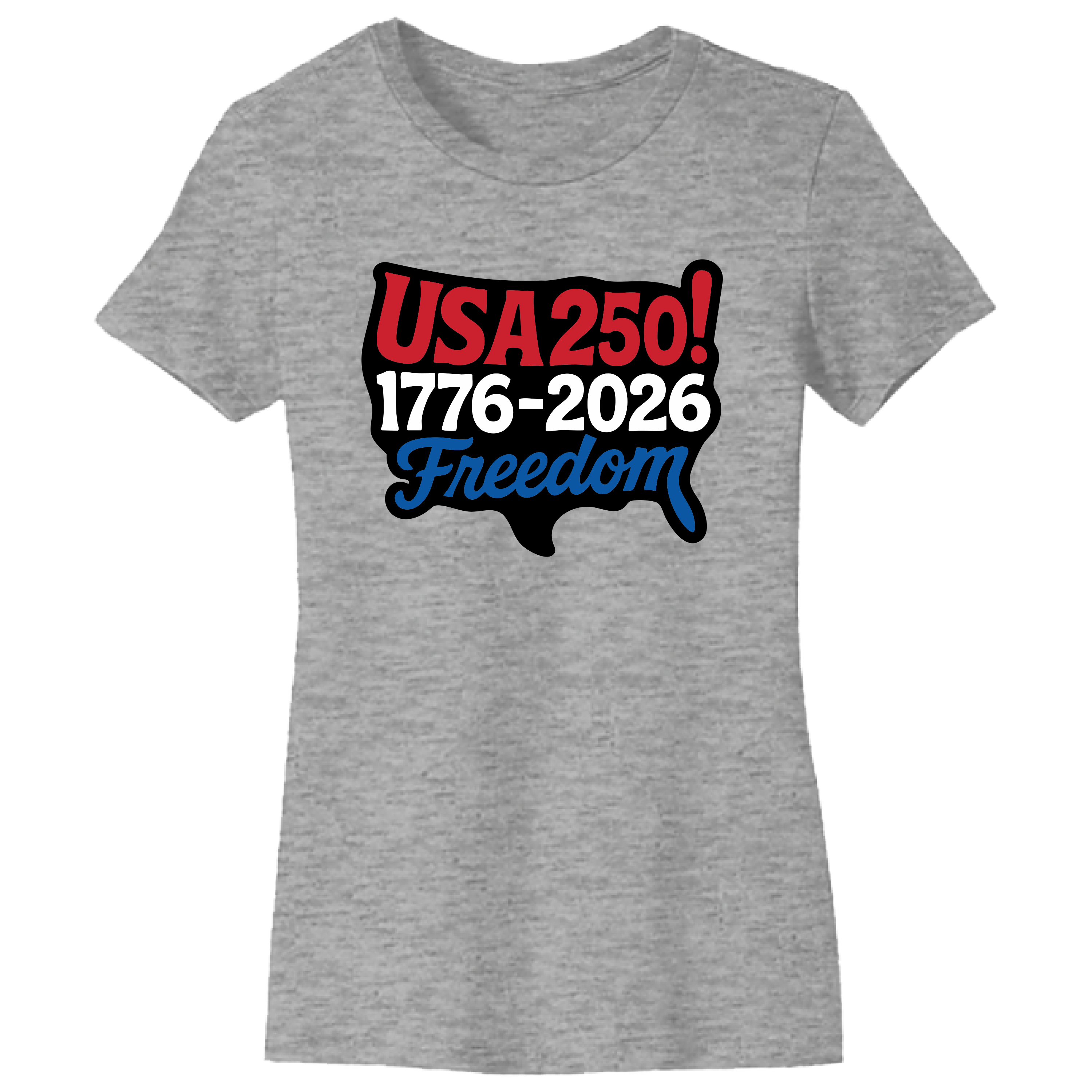 USA 250 Map Tee - Made in the USA