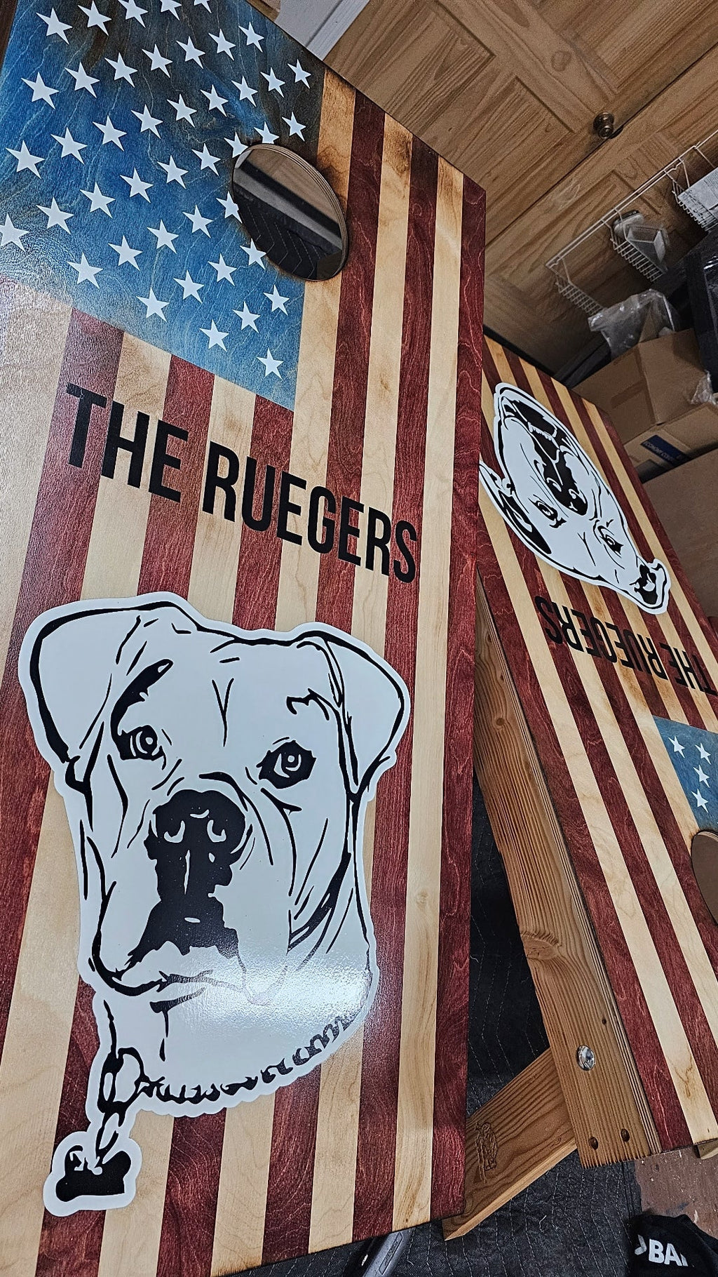 Custom Themed Cornhole Boards (set of 2)